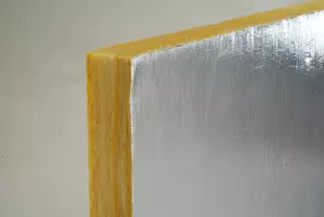 KIMMCO ISOVER glasswool board for duct wrap application for condensation control
