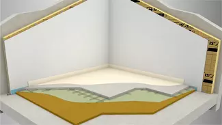 KIMMCO ISOVER floor insulation